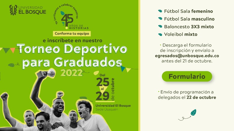 Torneo deportivo graduados UEB