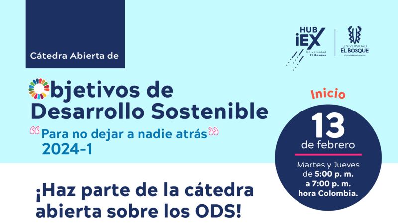 Cátedra abierta de objetivos de desarrollo sostenible