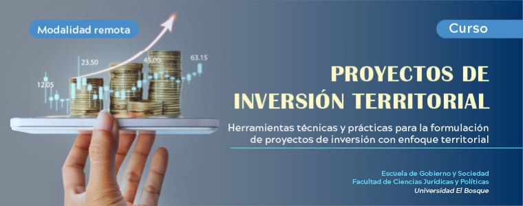 Curso de Proyectos de Inversión Territorial