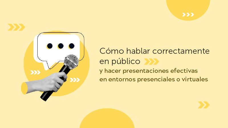 Tips para hablar correctamente en público