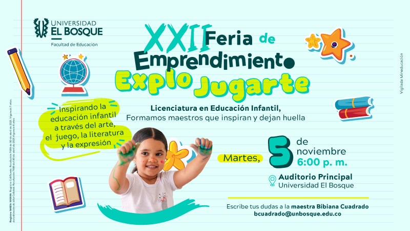 XXII Feria de emprendimiento - Explo Jugarte - Educación Infantil