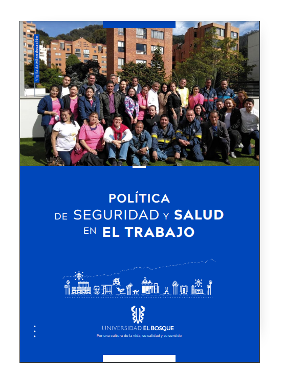 Política de Seguridad y Salud en el Trabajo