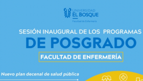 sesión inaugural posgrados enfermería UEB